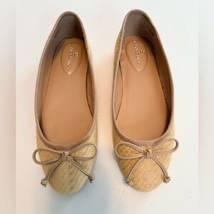 🆕NWT🆕 💛 BANDOLINO “Raffia” Ballet Flats 💛 {Size: 6} 🌼BRAND NEW🌼 Raffia/Linen
